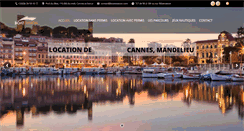 Desktop Screenshot of location-bateaux-cannes.com